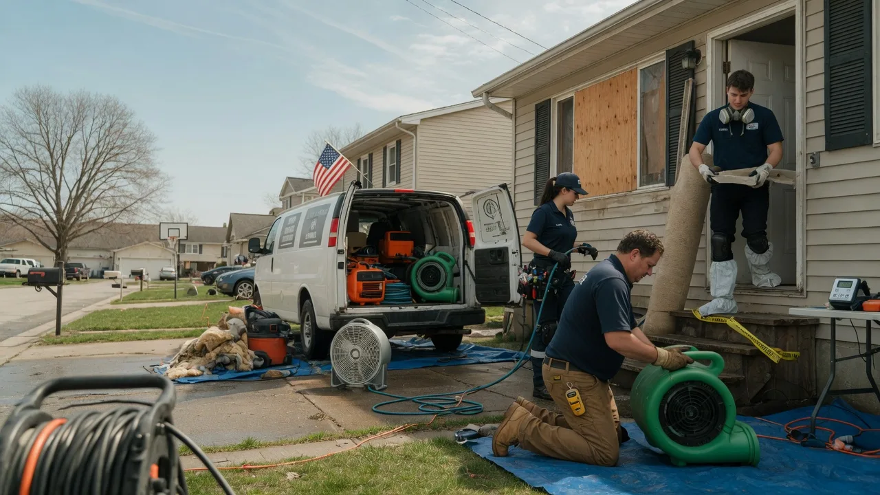 Water Damage Restoration in Oxbow, ME near me
